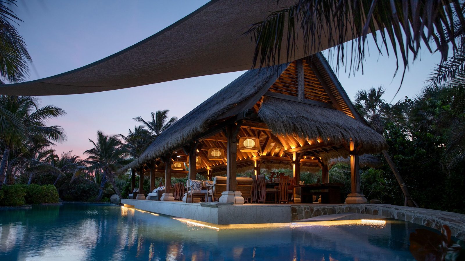 Necker Island interior