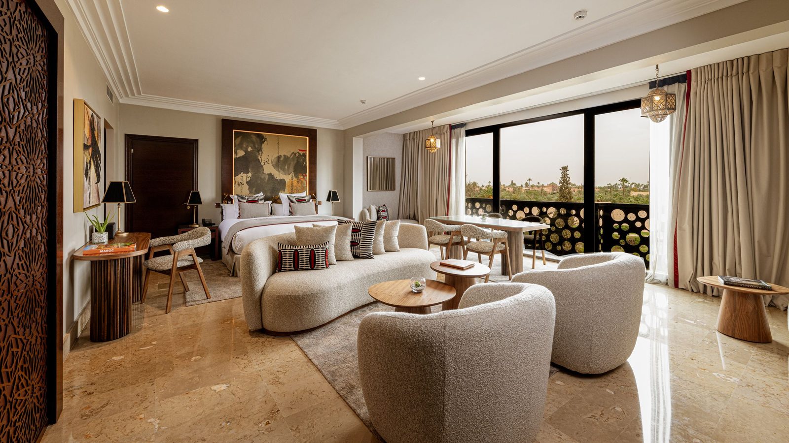 Nobu Hotel Marrakech interior