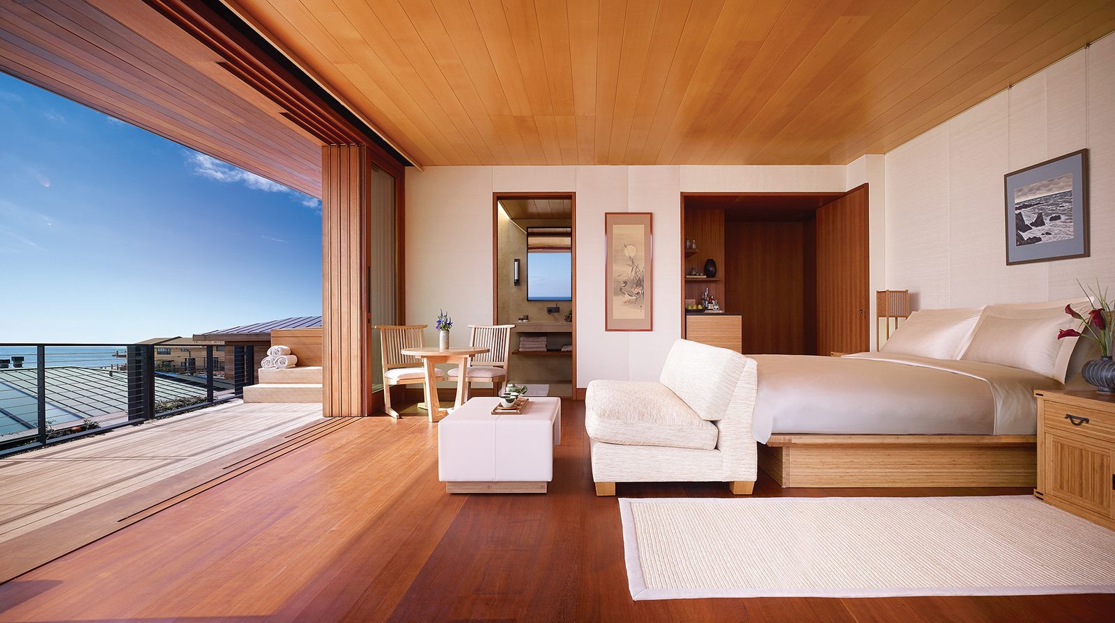 Nobu Ryokan Malibu interior