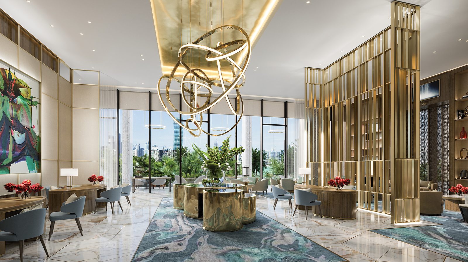 Atlantis, The Royal interior