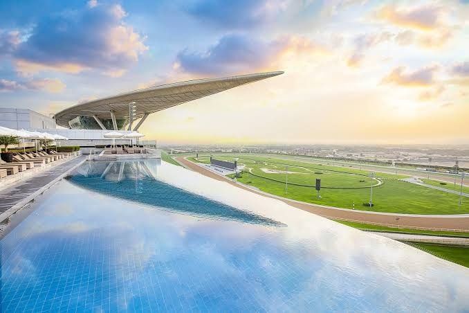 The Meydan Hotel interior