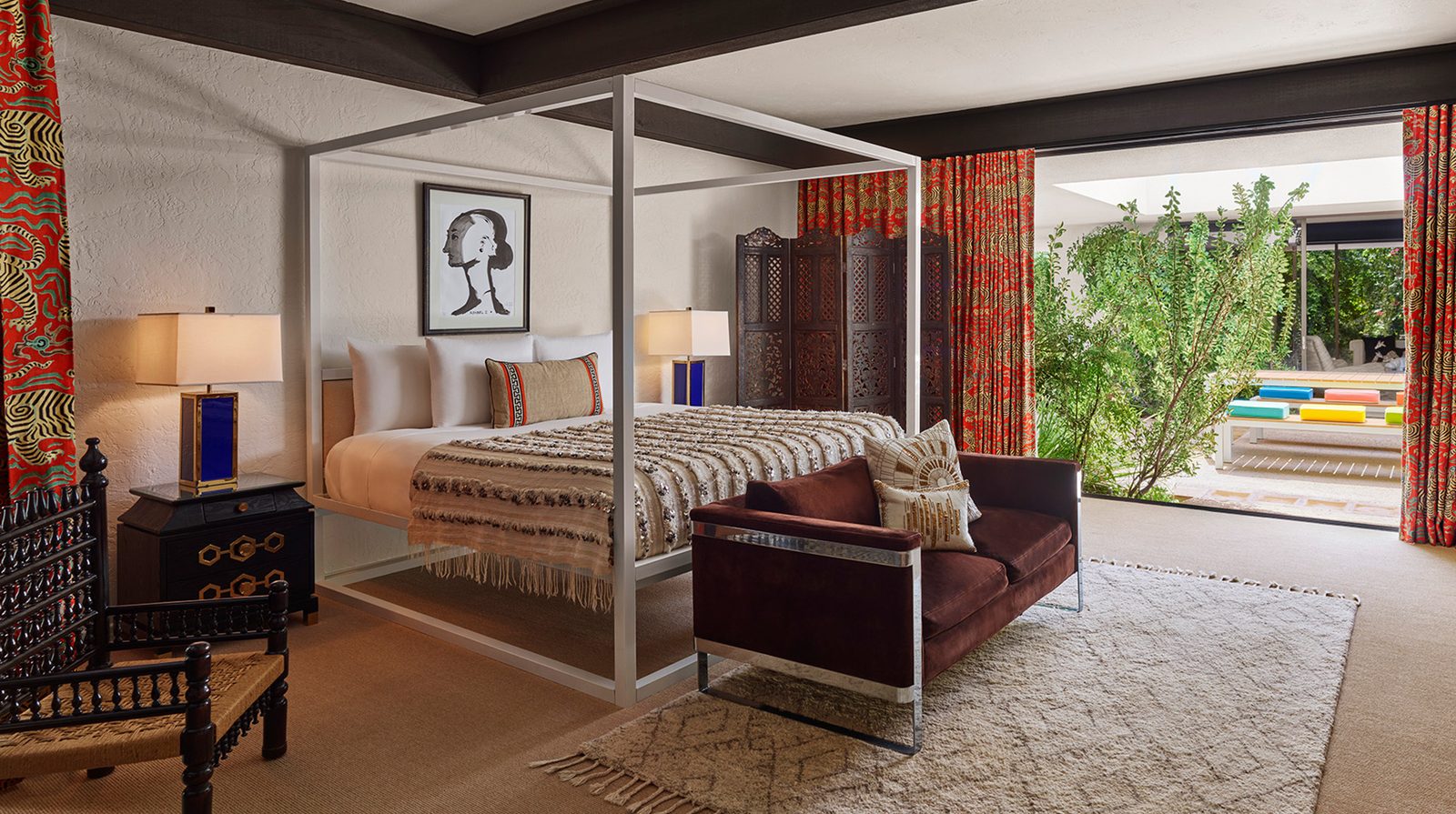 Parker Palm Springs interior