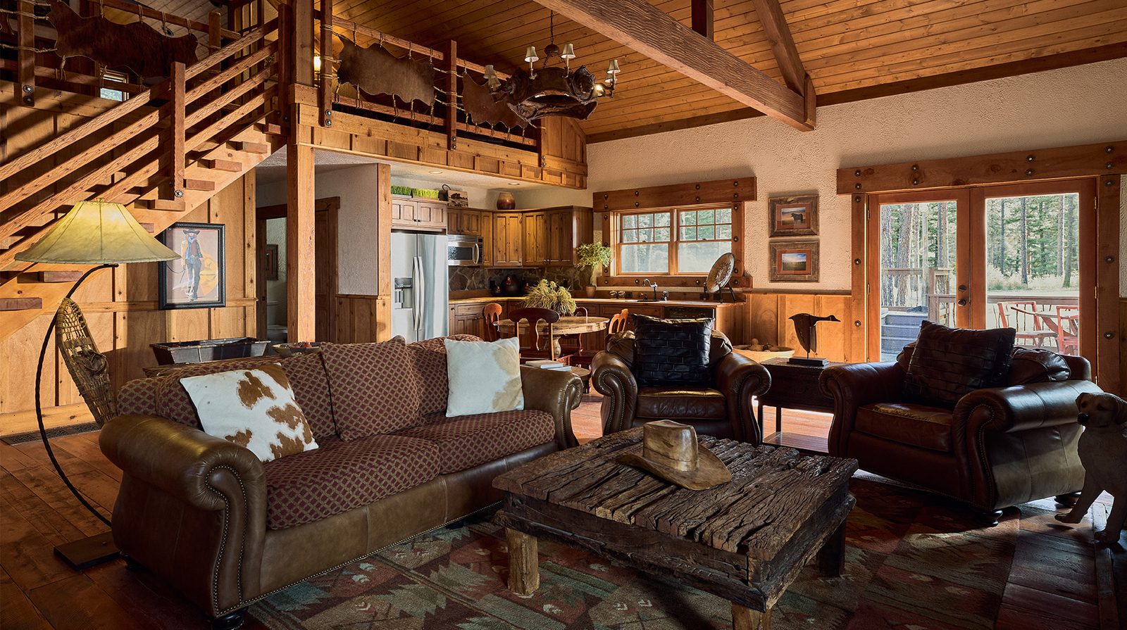 Paws Up Montana interior
