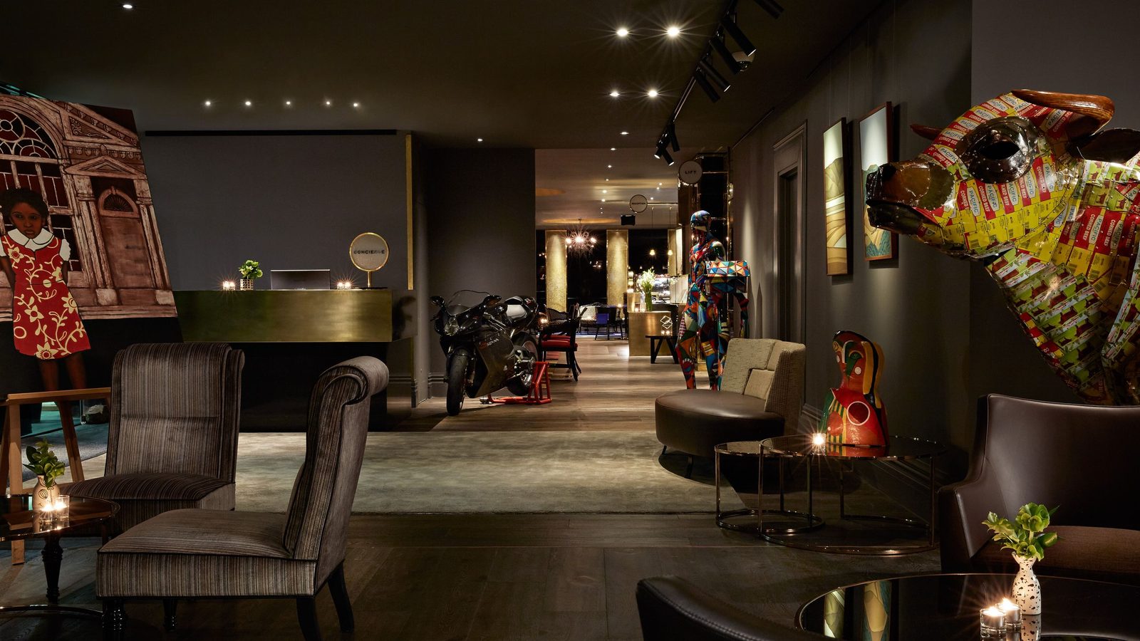 QT Wellington interior