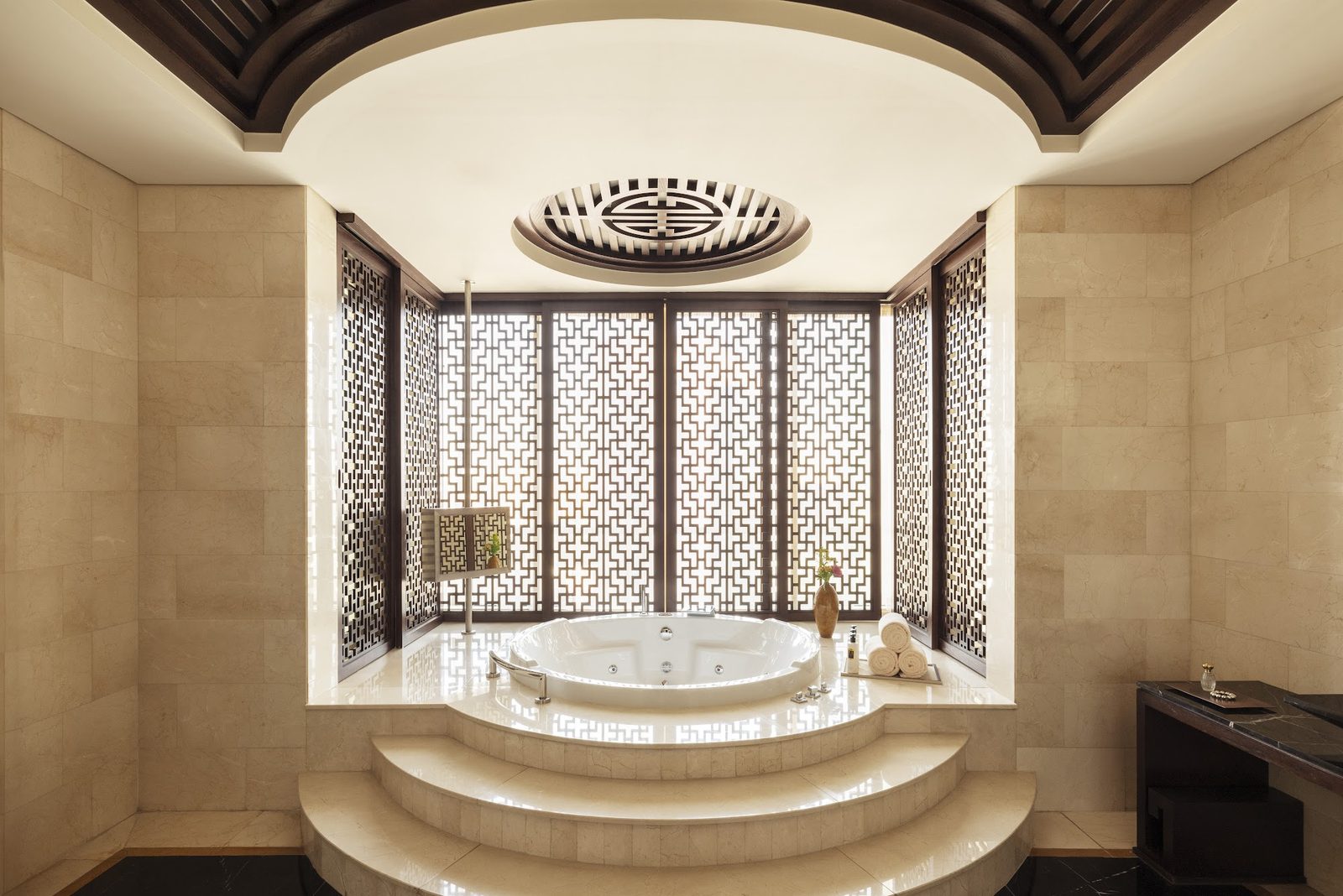 Raffles Dubai interior