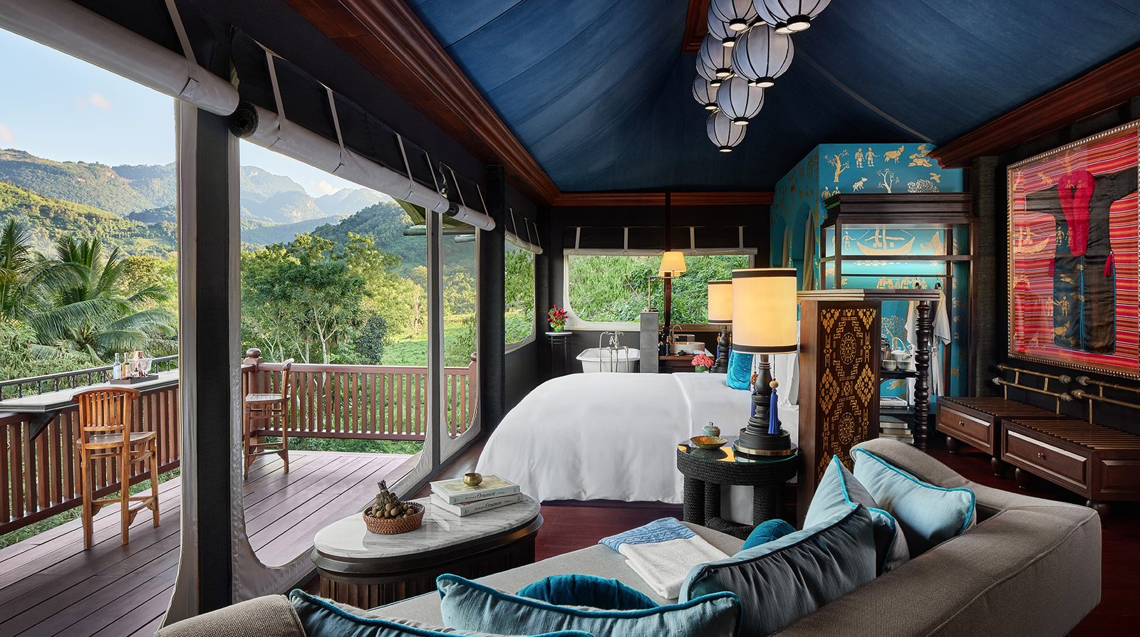 Rosewood Luang Prabang interior