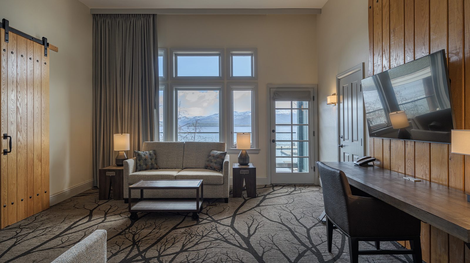Shore Lodge interior