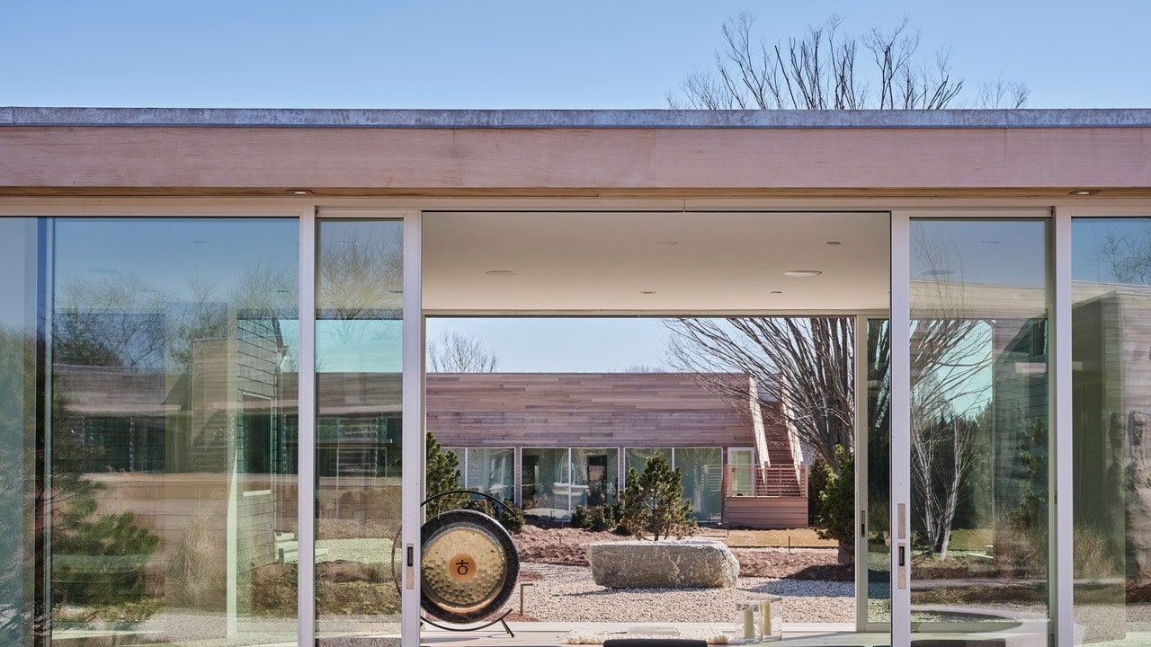 Shou Sugi Ban House interior