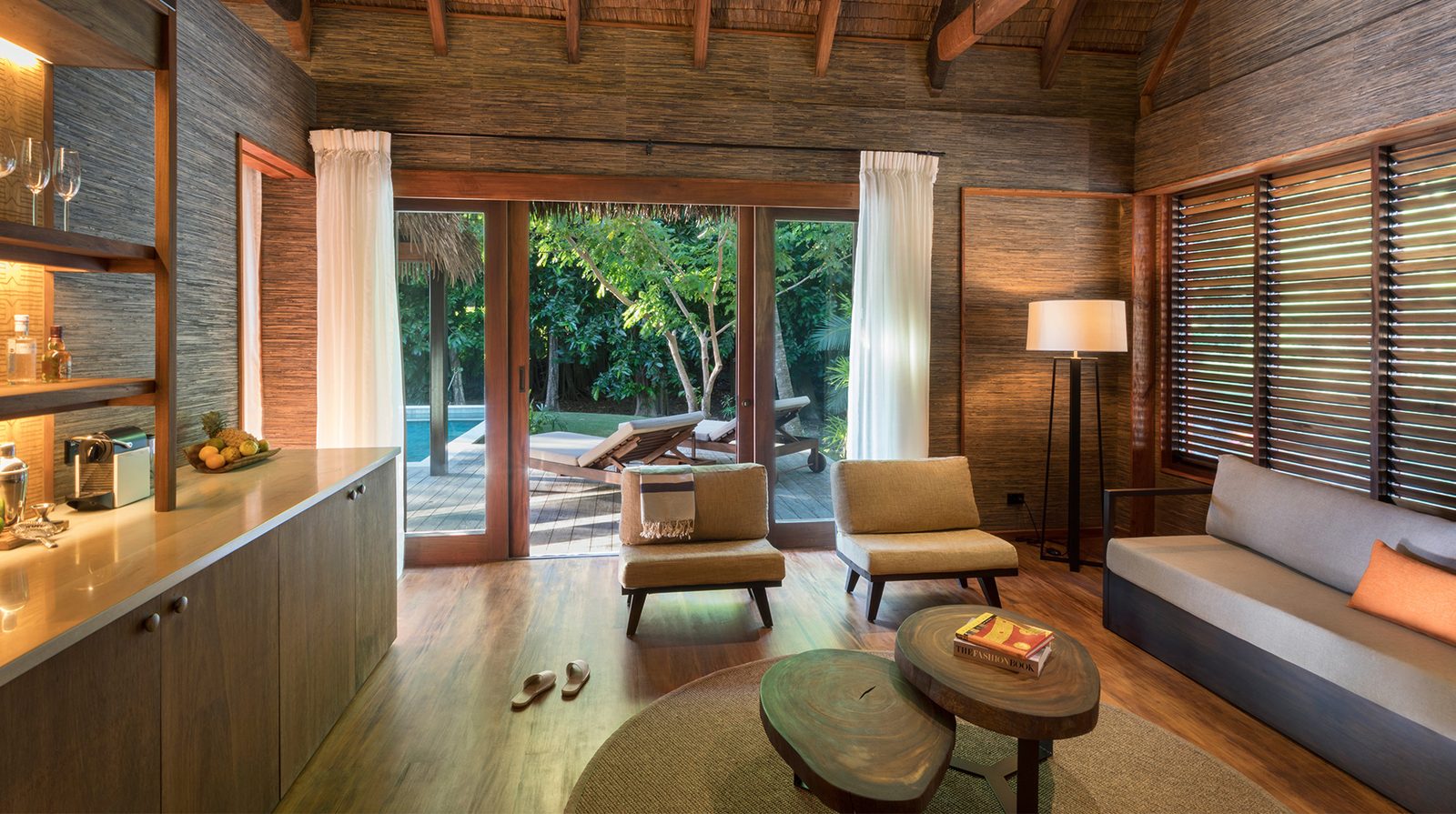 Six Senses Fiji interior
