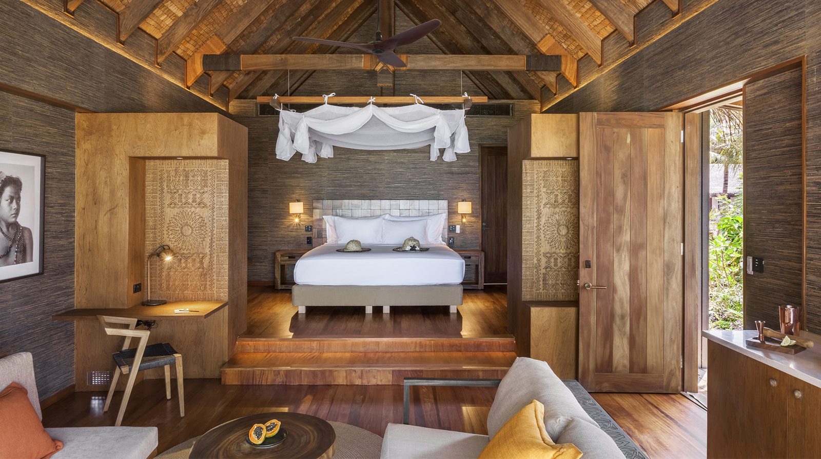 Six Senses Fiji interior