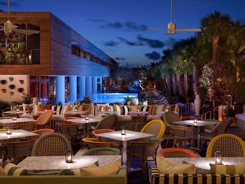 SLS Hotel South Beach interior