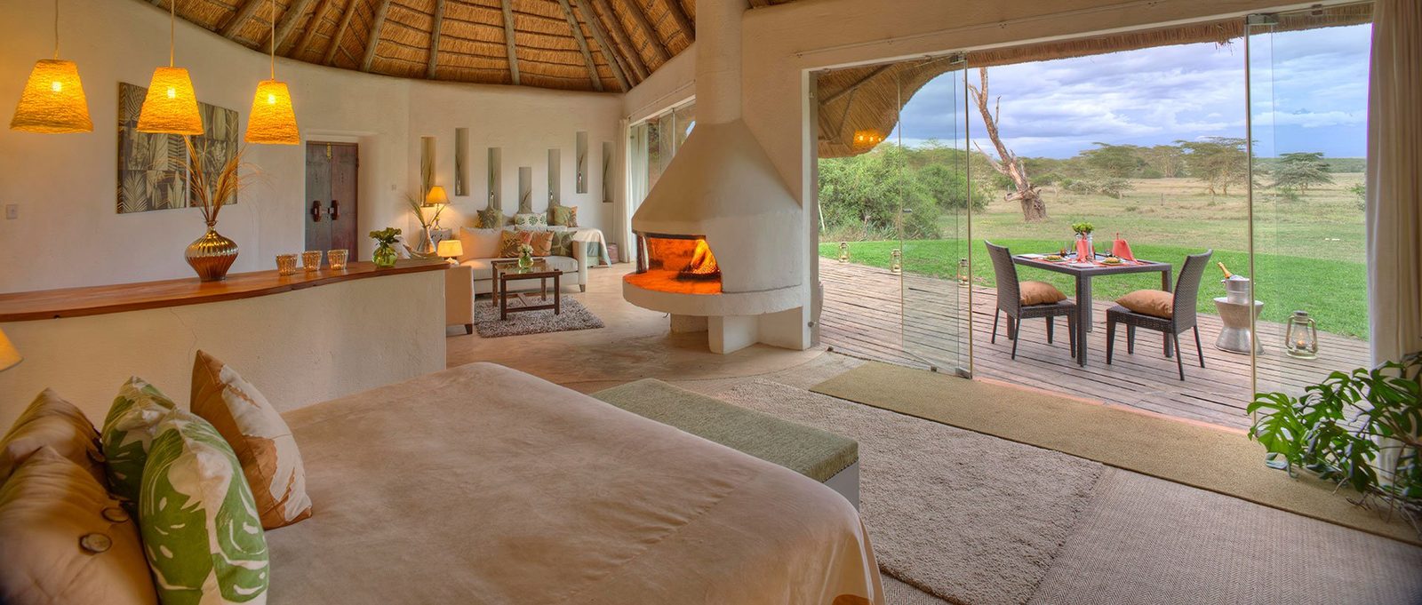 Solio Lodge interior