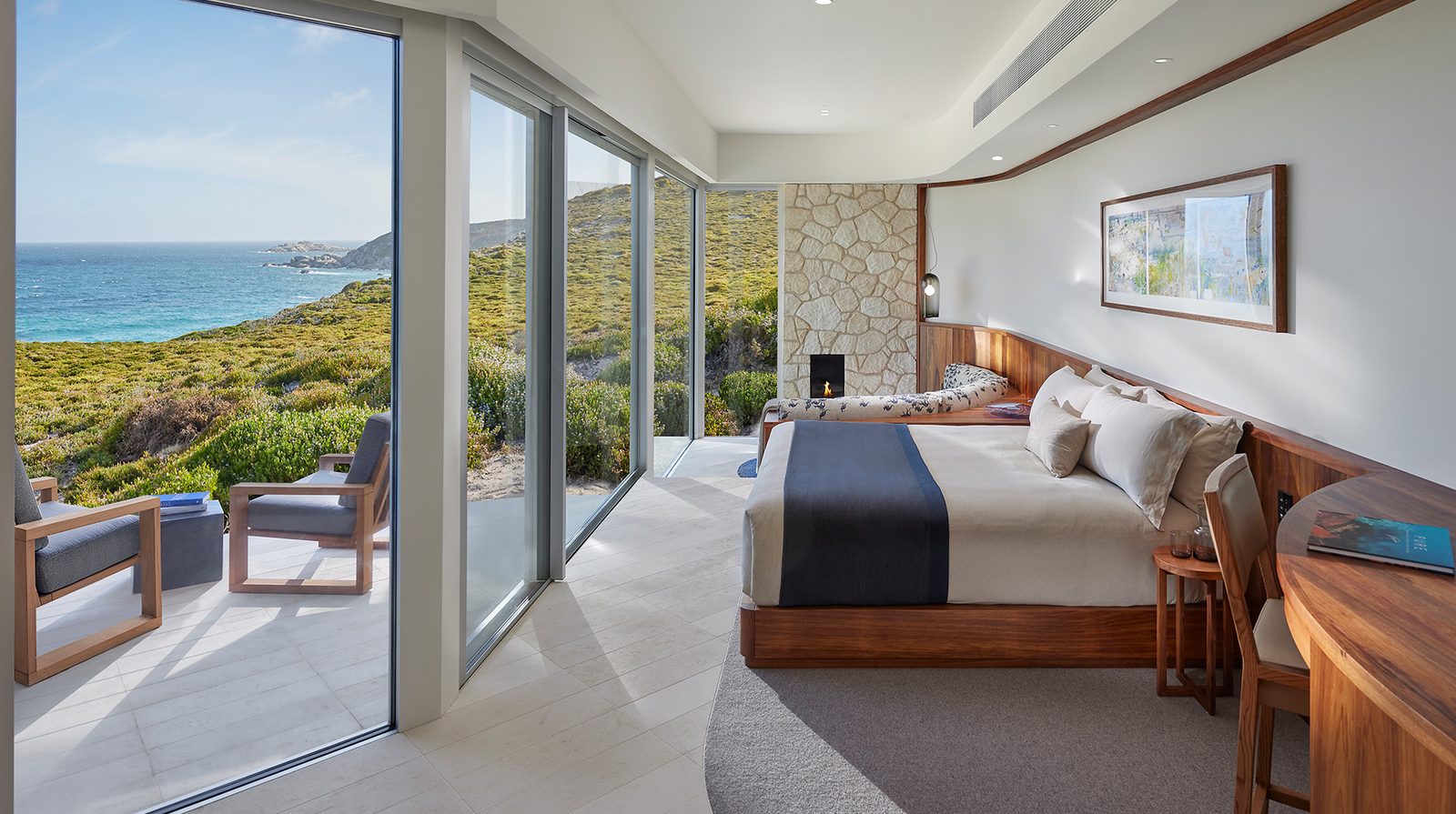 Southern Ocean Lodge interior