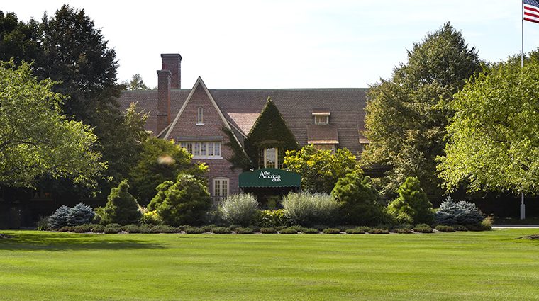 The American Club interior