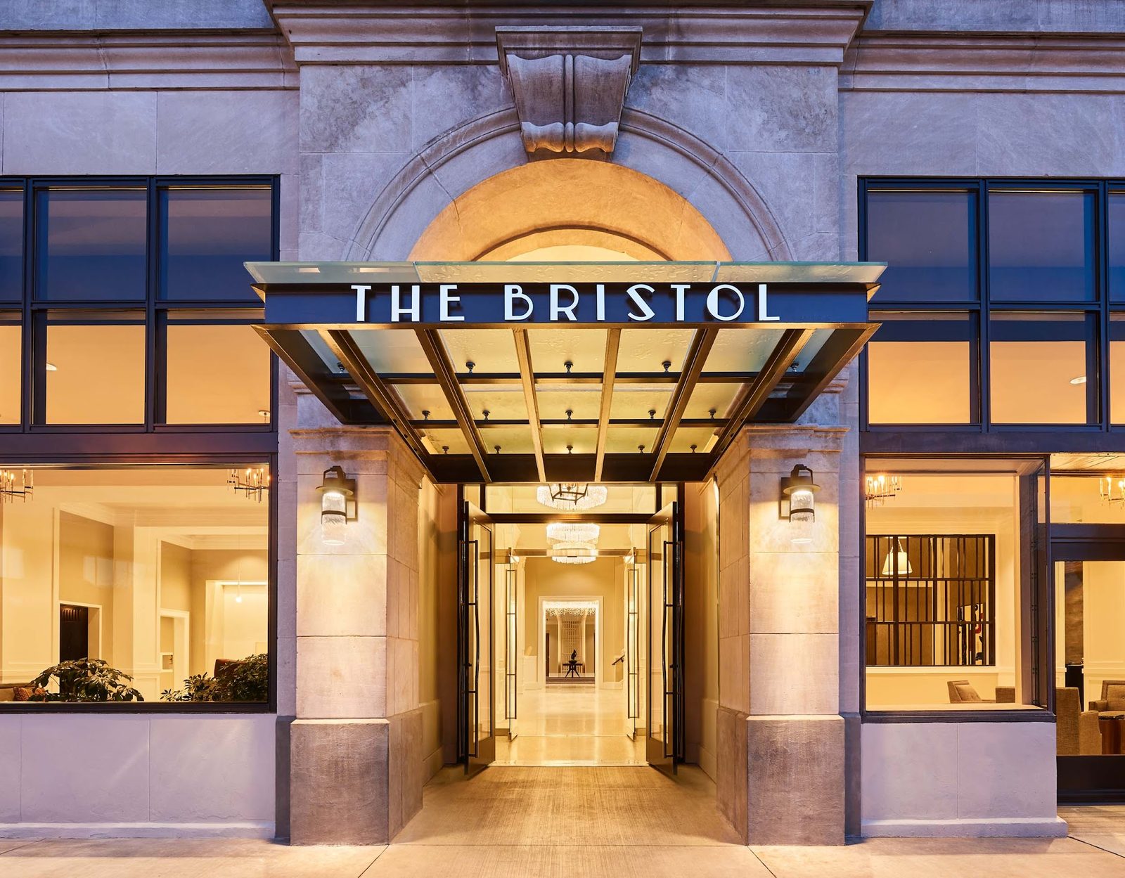 The Bristol Hotel interior