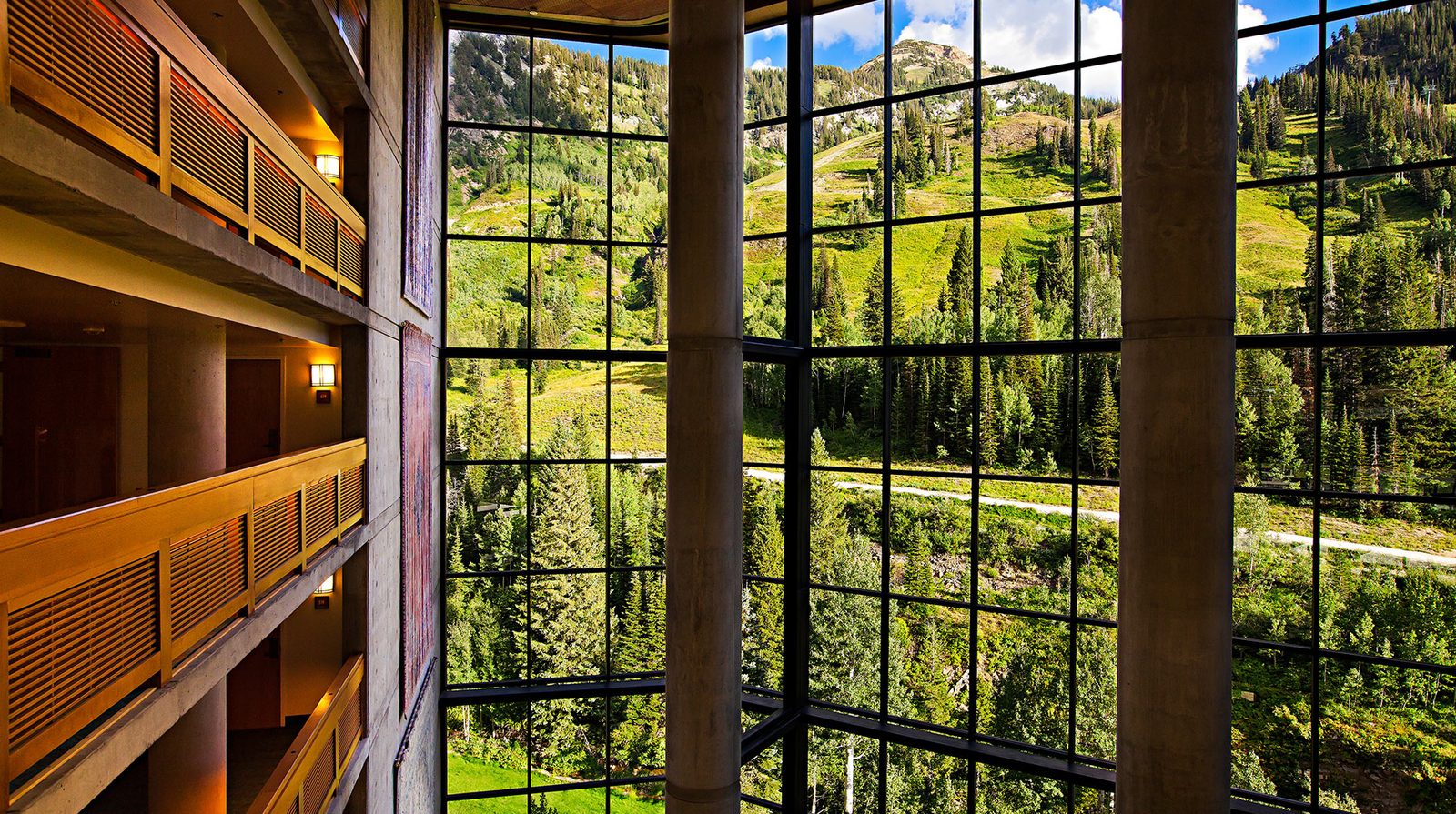 The Cliff Lodge interior