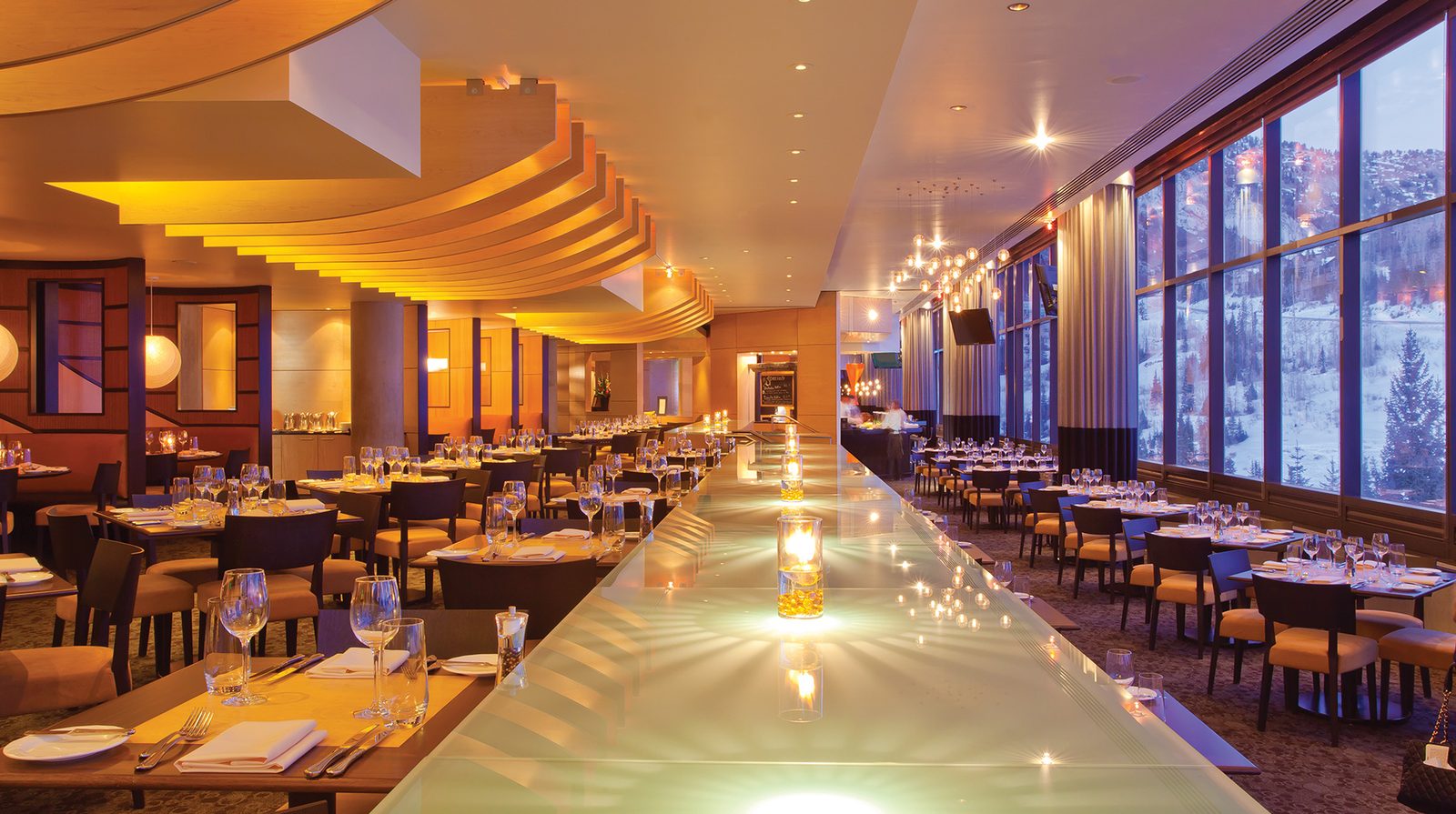 The Cliff Lodge interior