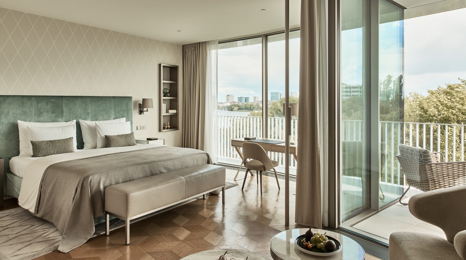 The Fontenay Hamburg interior