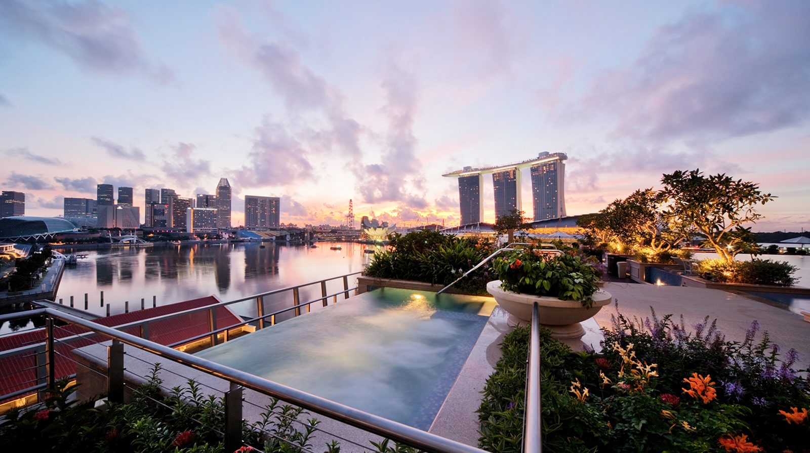 The Fullerton Bay Hotel Singapore interior