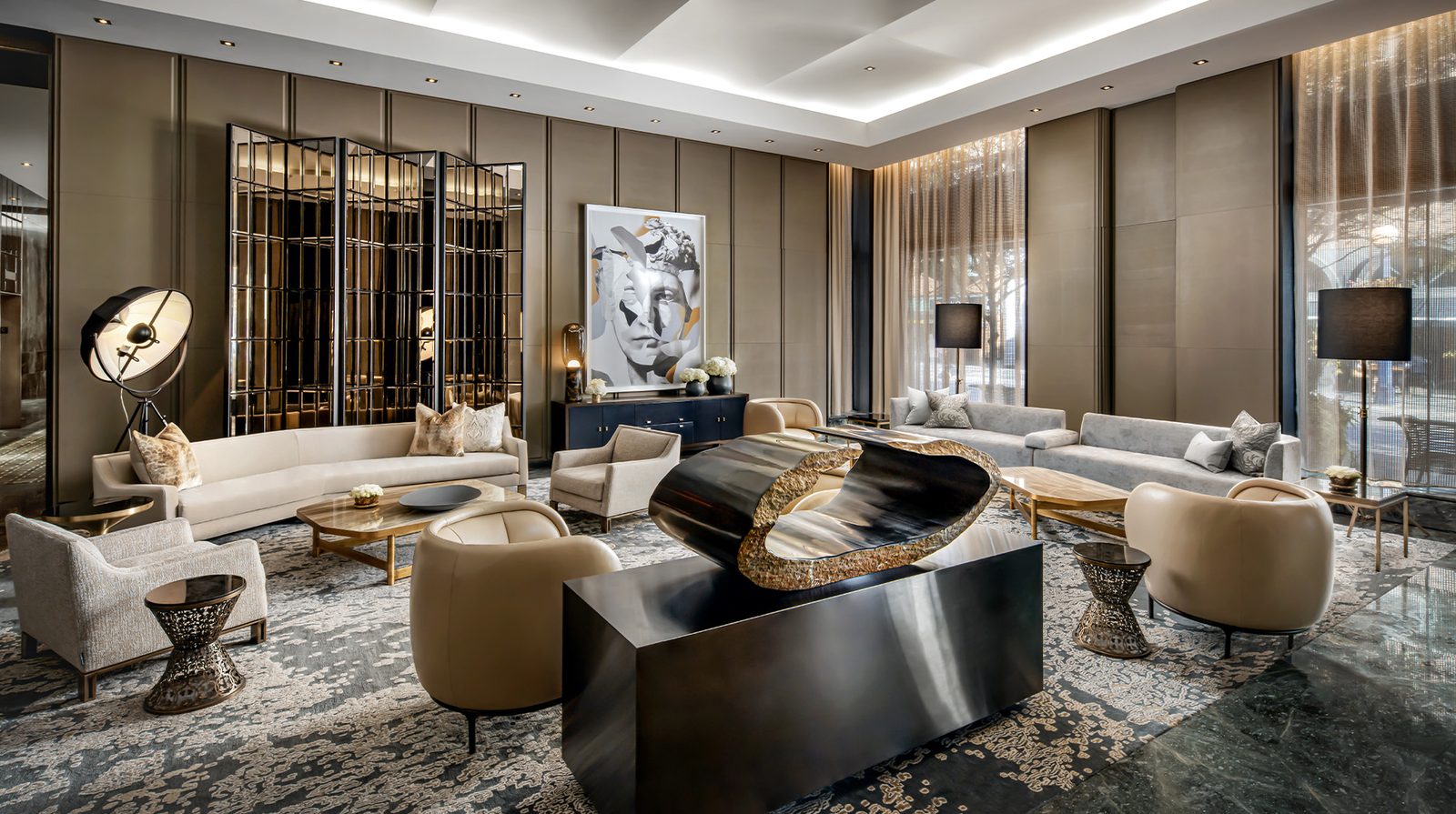 The Hazelton Hotel interior