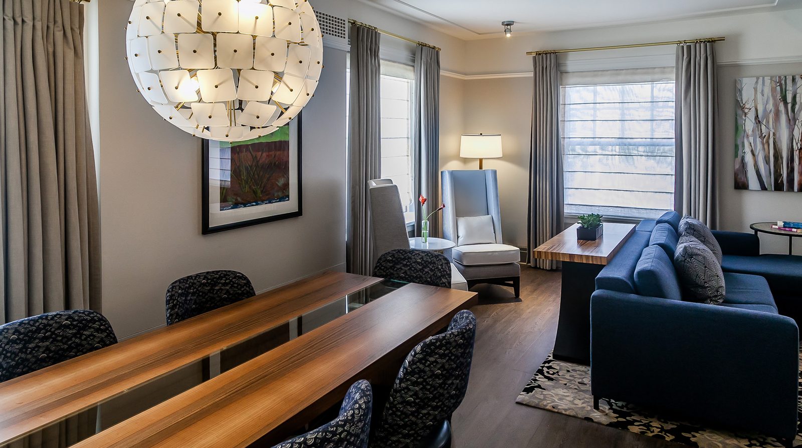 The Heathman Hotel interior