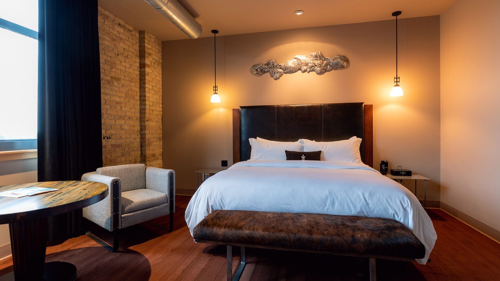 The Iron Horse Hotel interior