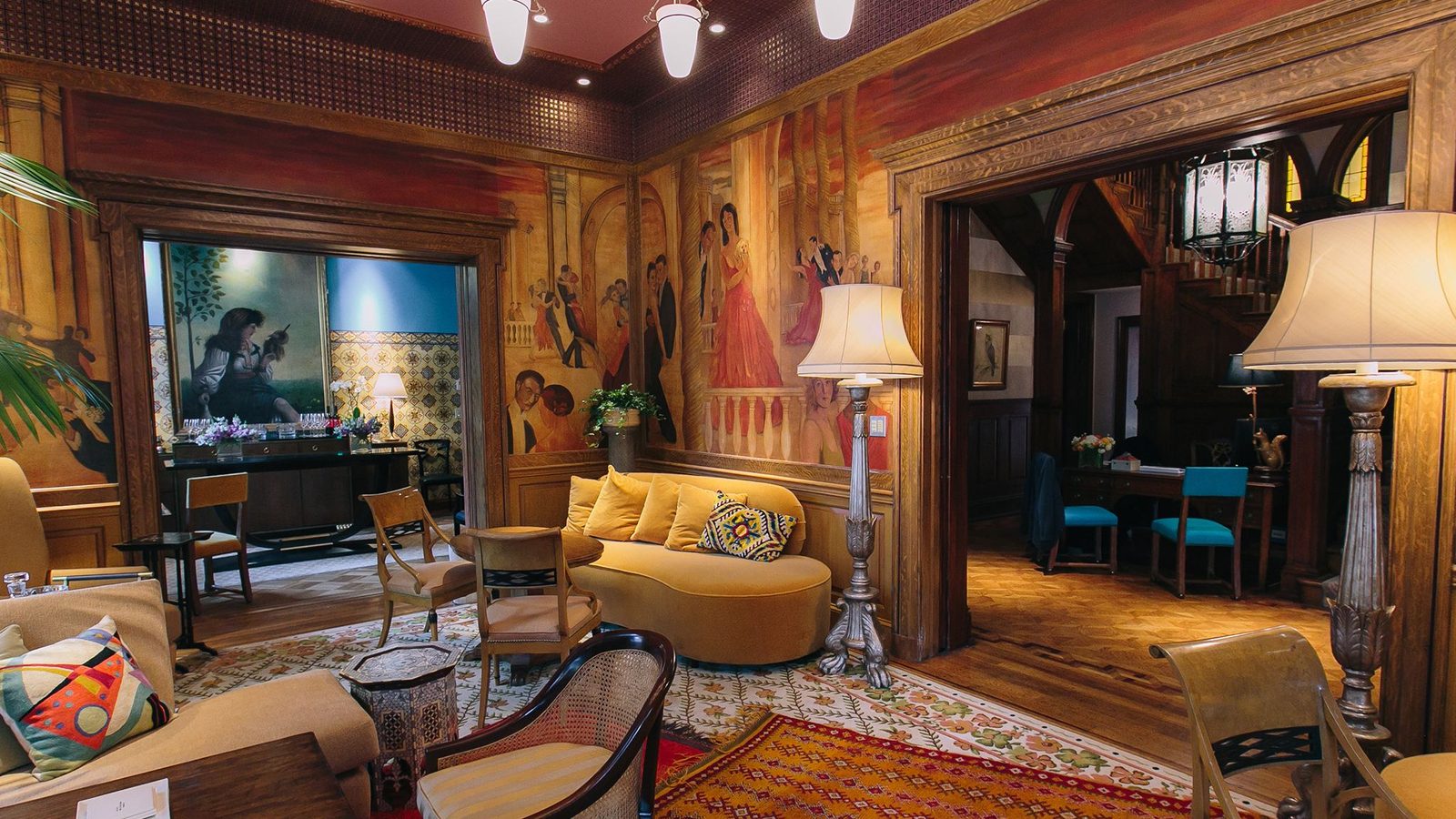 The Ivy Hotel interior