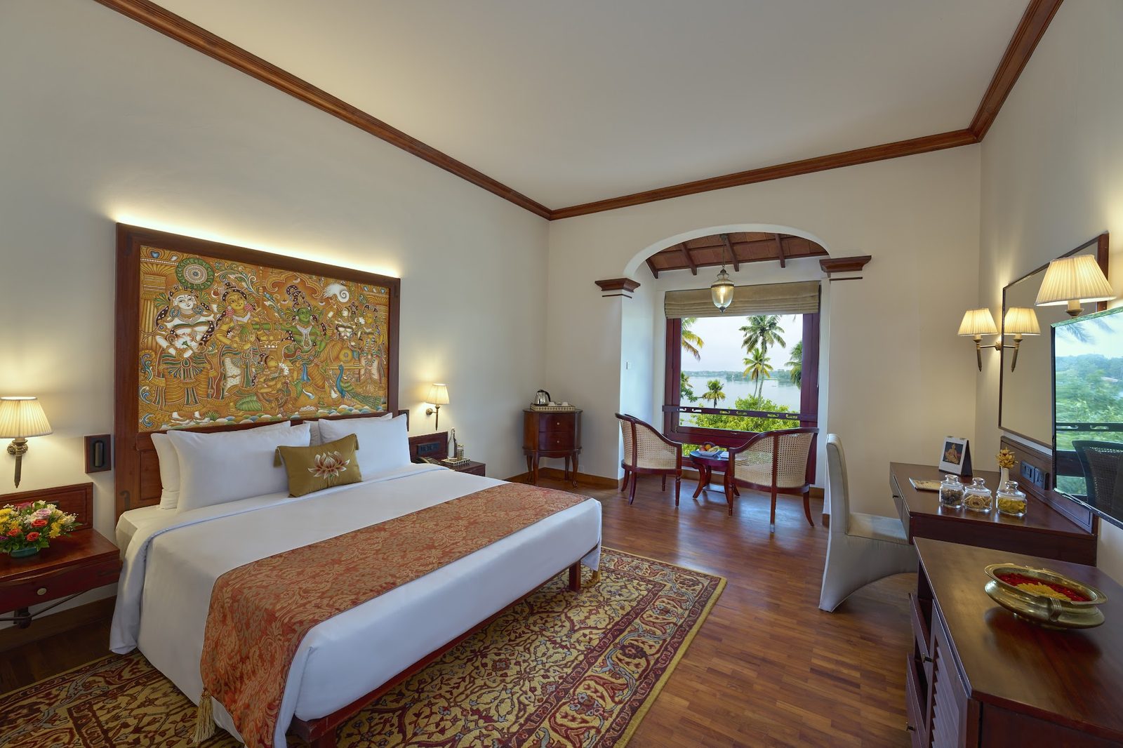 The Leela Ashtamudi A Raviz Hotel interior