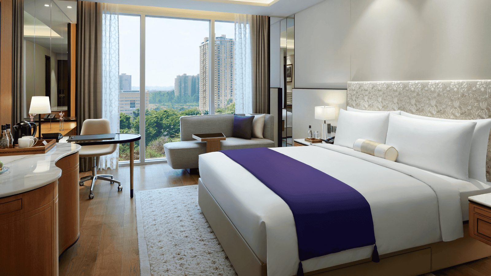 The Leela Bhartiya City Bengaluru interior