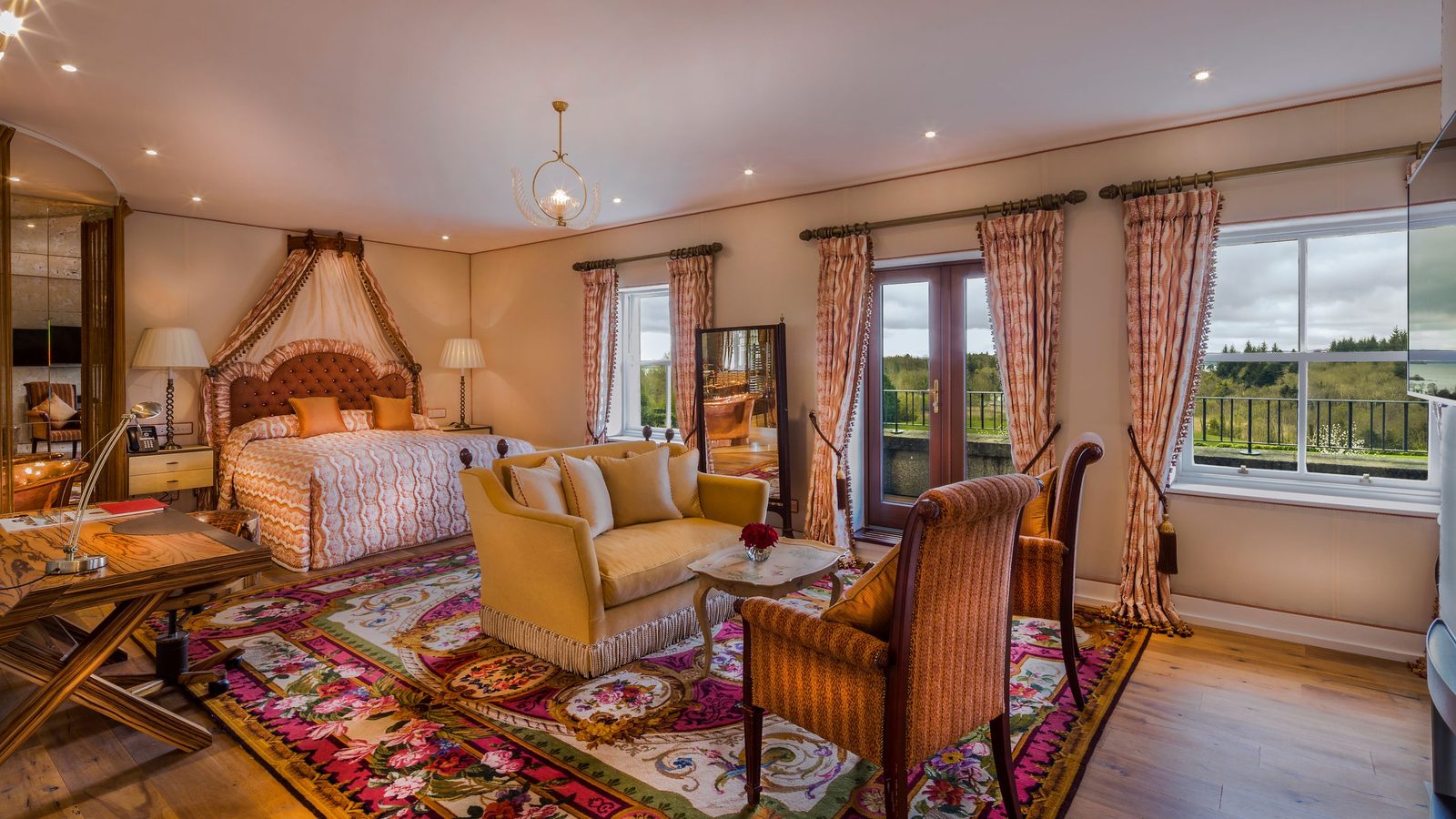 The Lodge at Ashford Castle interior