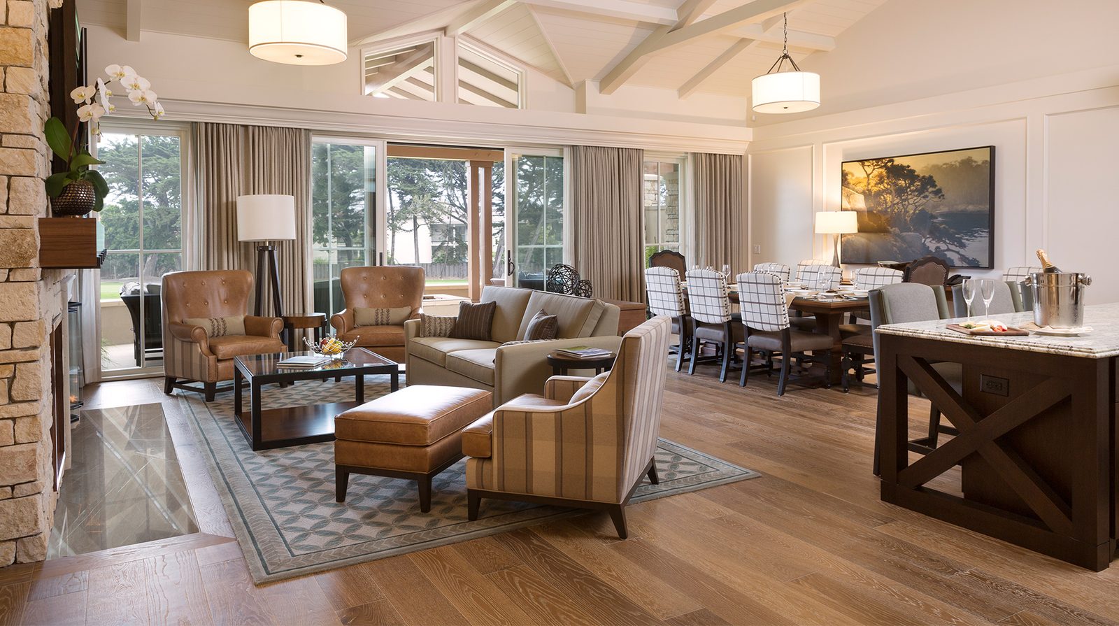 The Lodge at Pebble Beach interior