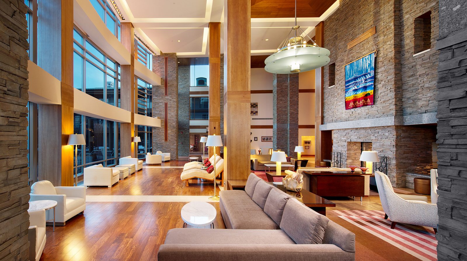 The Lodge at Turning Stone Resort Casino interior