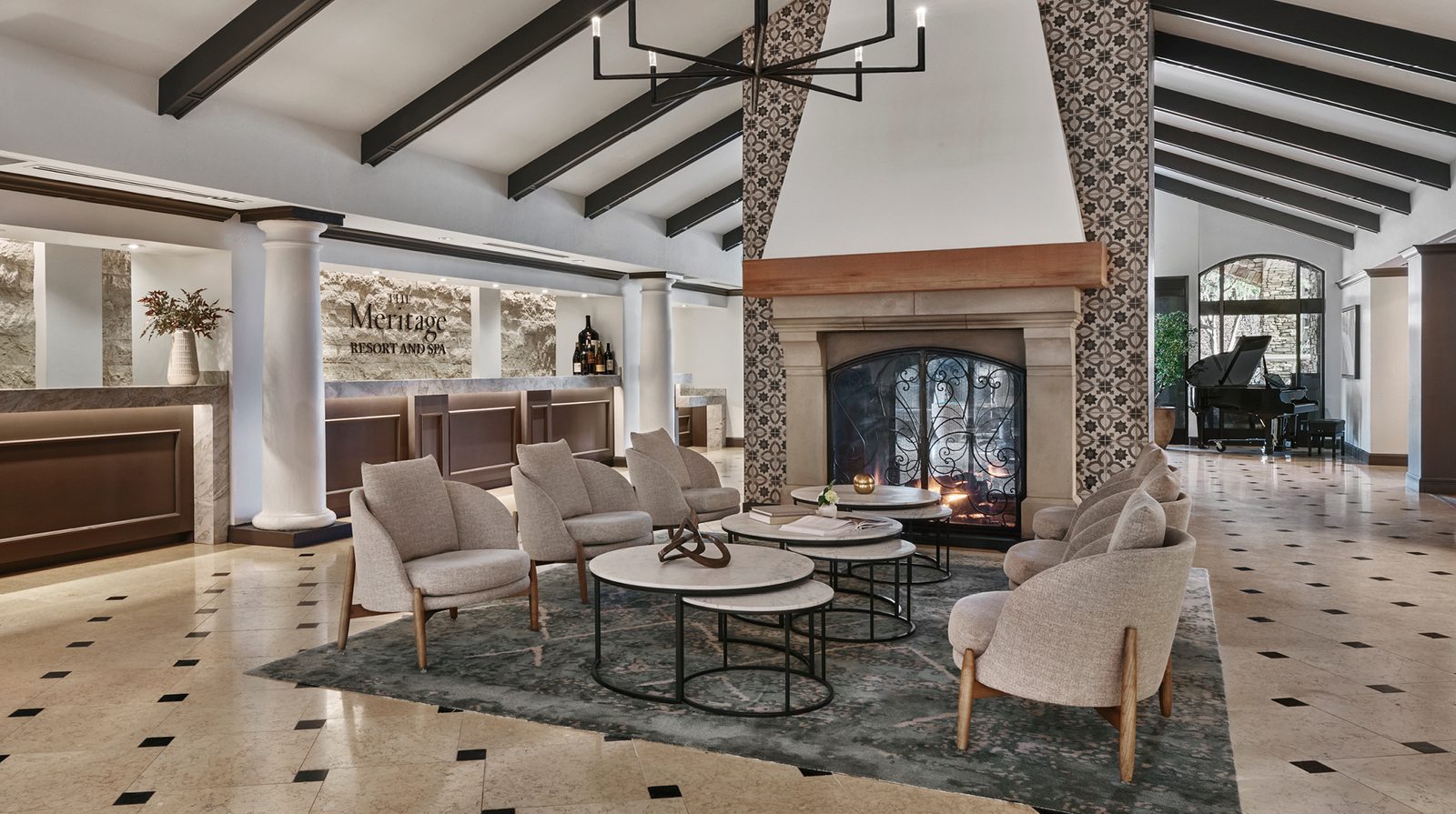 The Meritage Resort and Spa interior