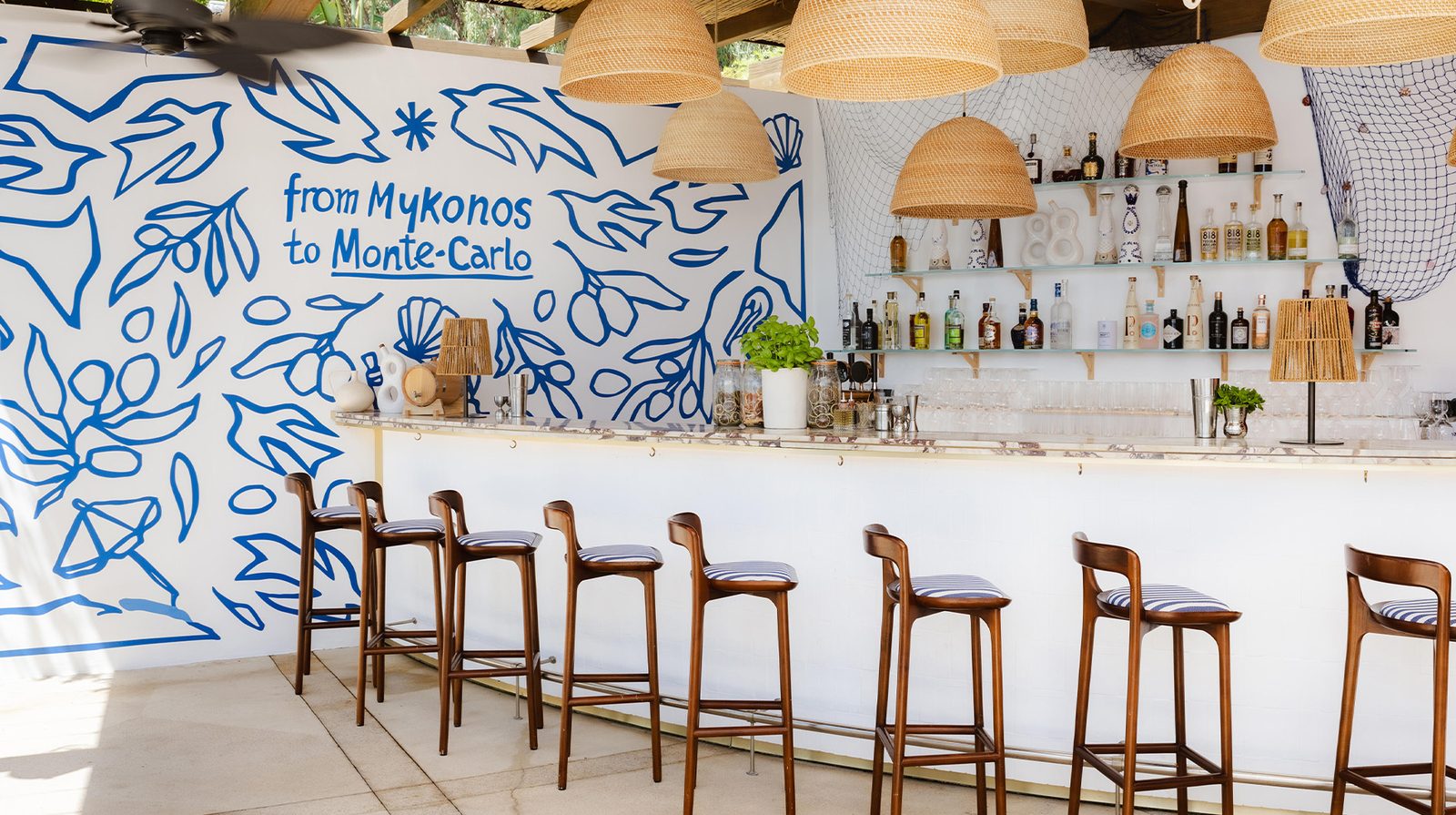 The Monte-Carlo Beach interior