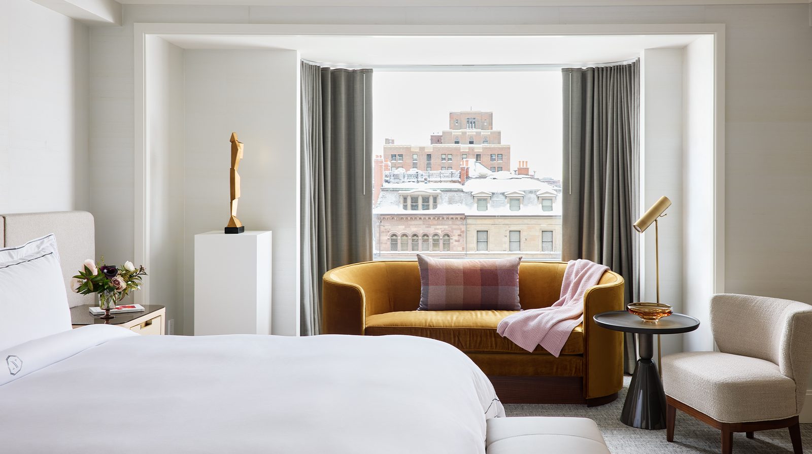 The Newbury Boston interior