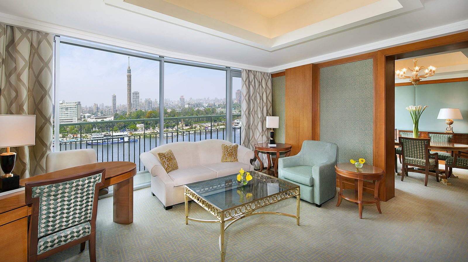 The Nile Ritz-Carlton, Cairo interior