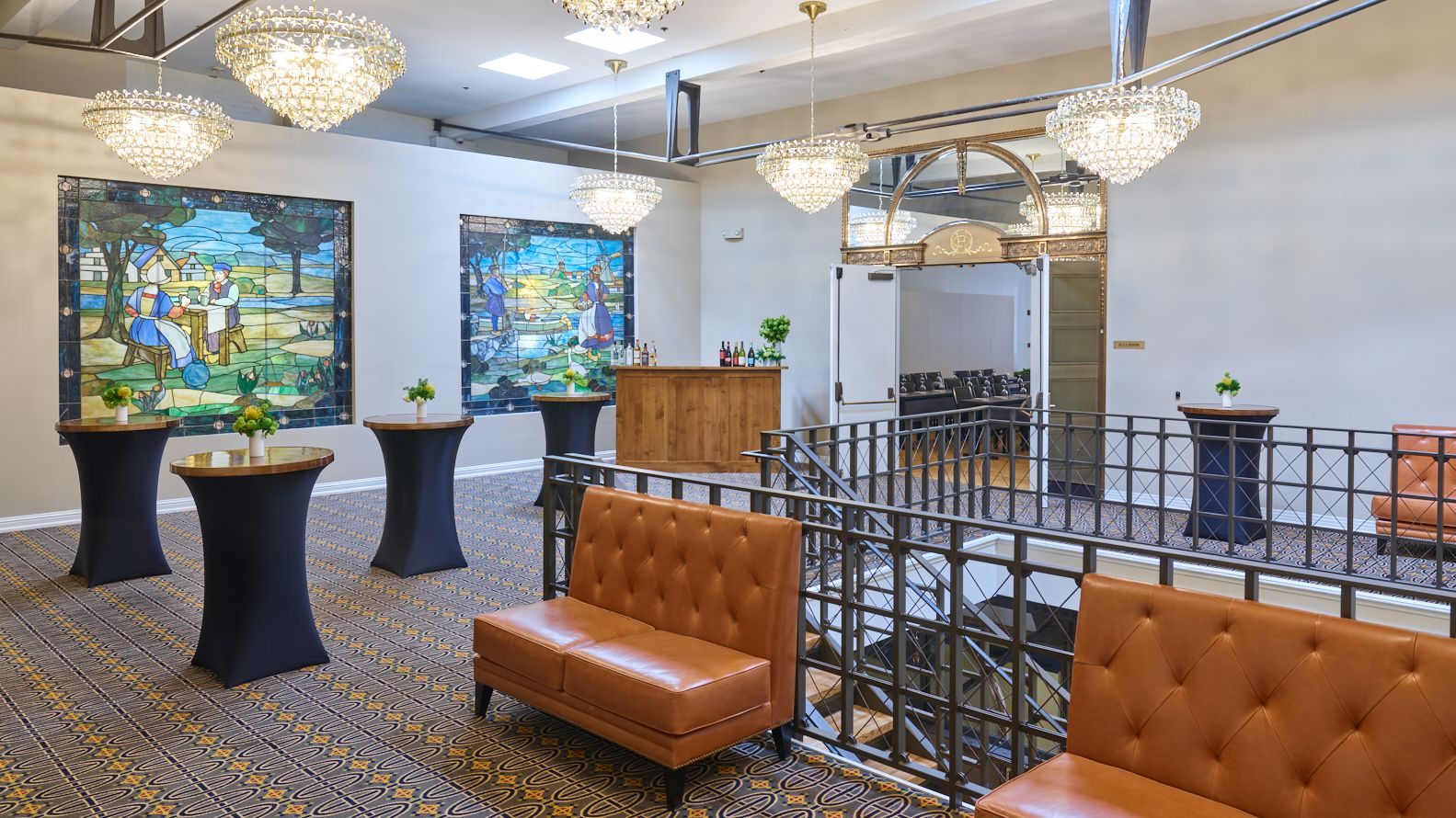The Oxford Hotel interior