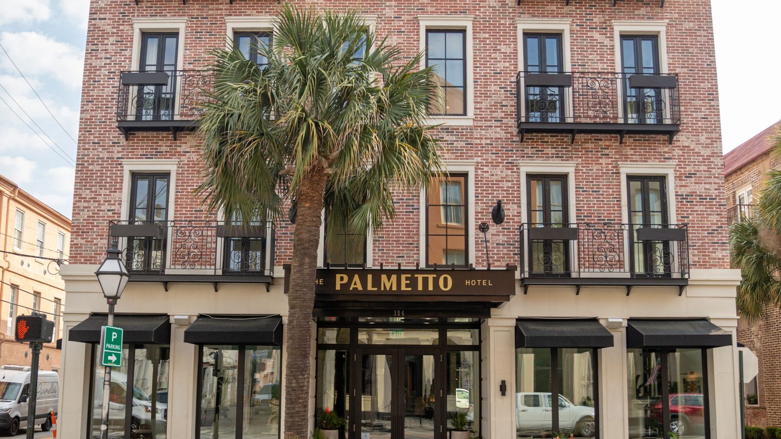 The Palmetto Hotel interior