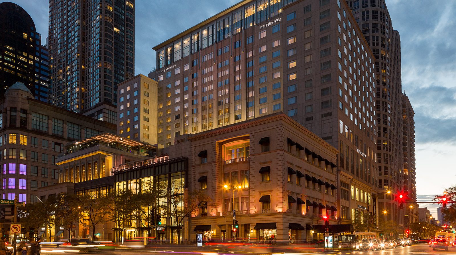 The Peninsula Chicago interior