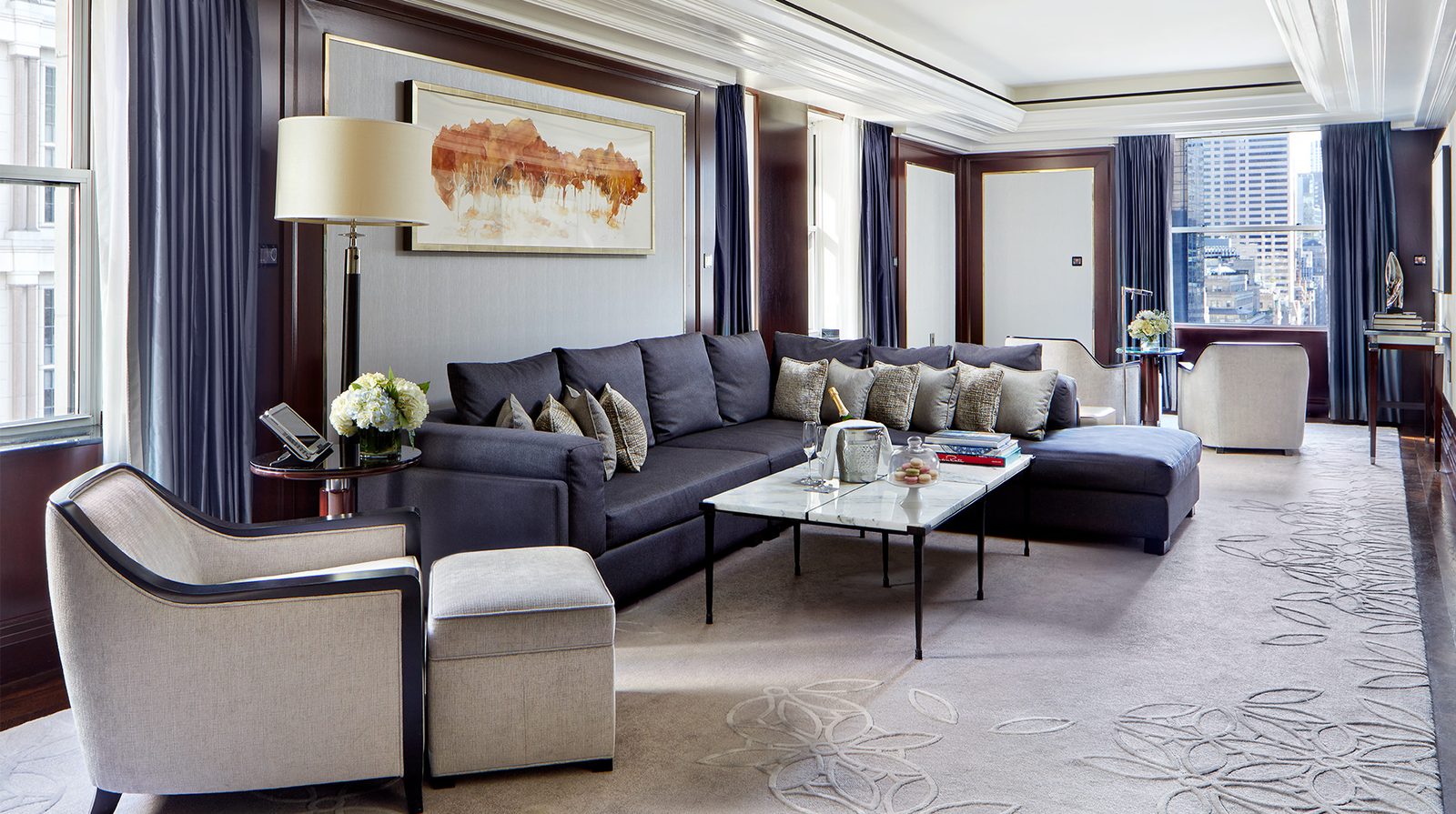 The Peninsula New York interior