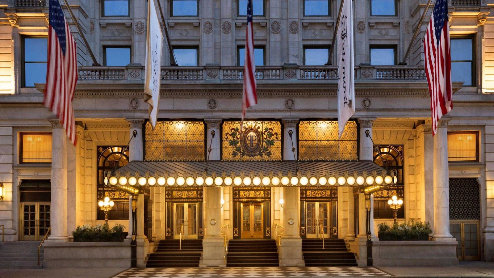 The Plaza Hotel interior