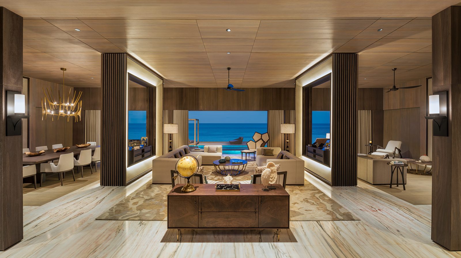 The St. Regis Maldives Vommuli Resort interior