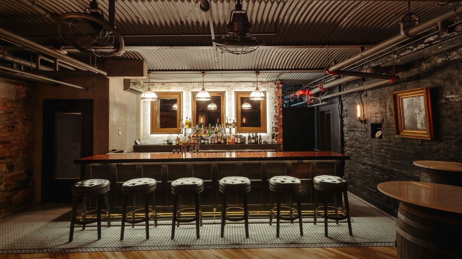 The Vault Hotel interior