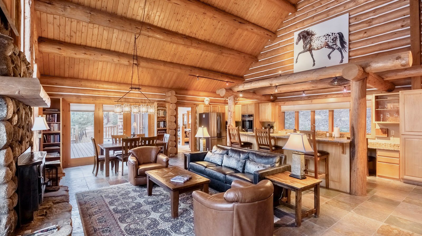 Triple Creek Ranch interior