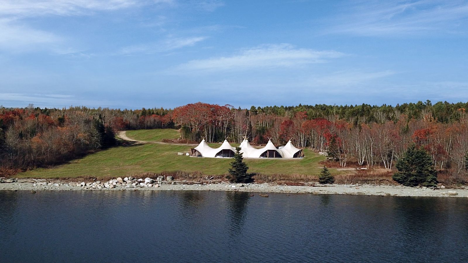 Under Canvas Acadia interior