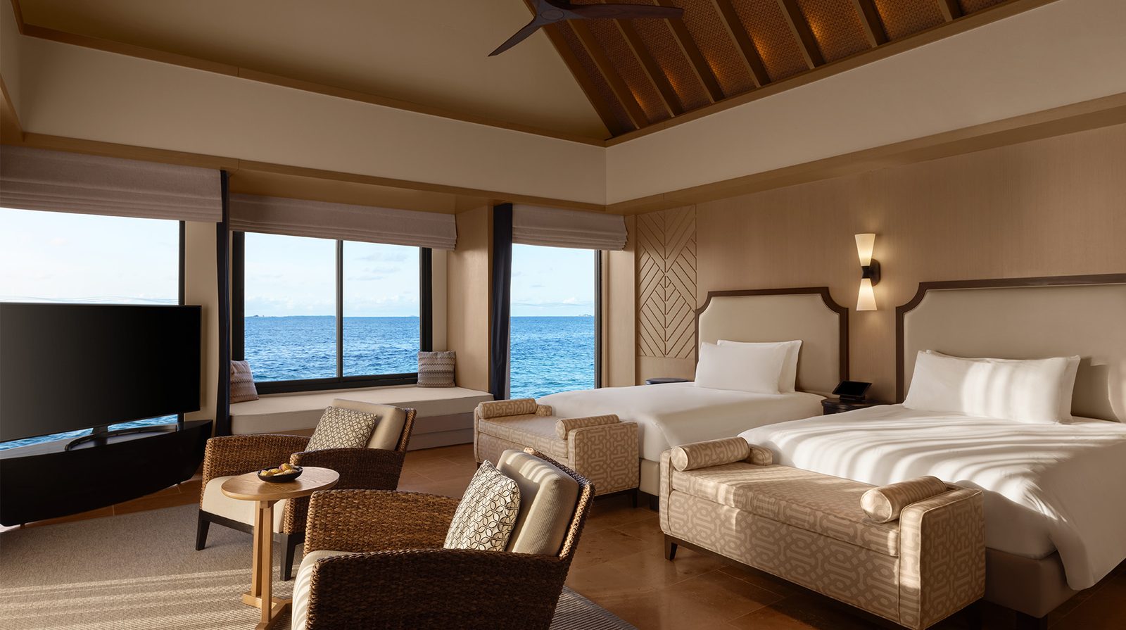 Waldorf Astoria Maldives Ithaafushi interior