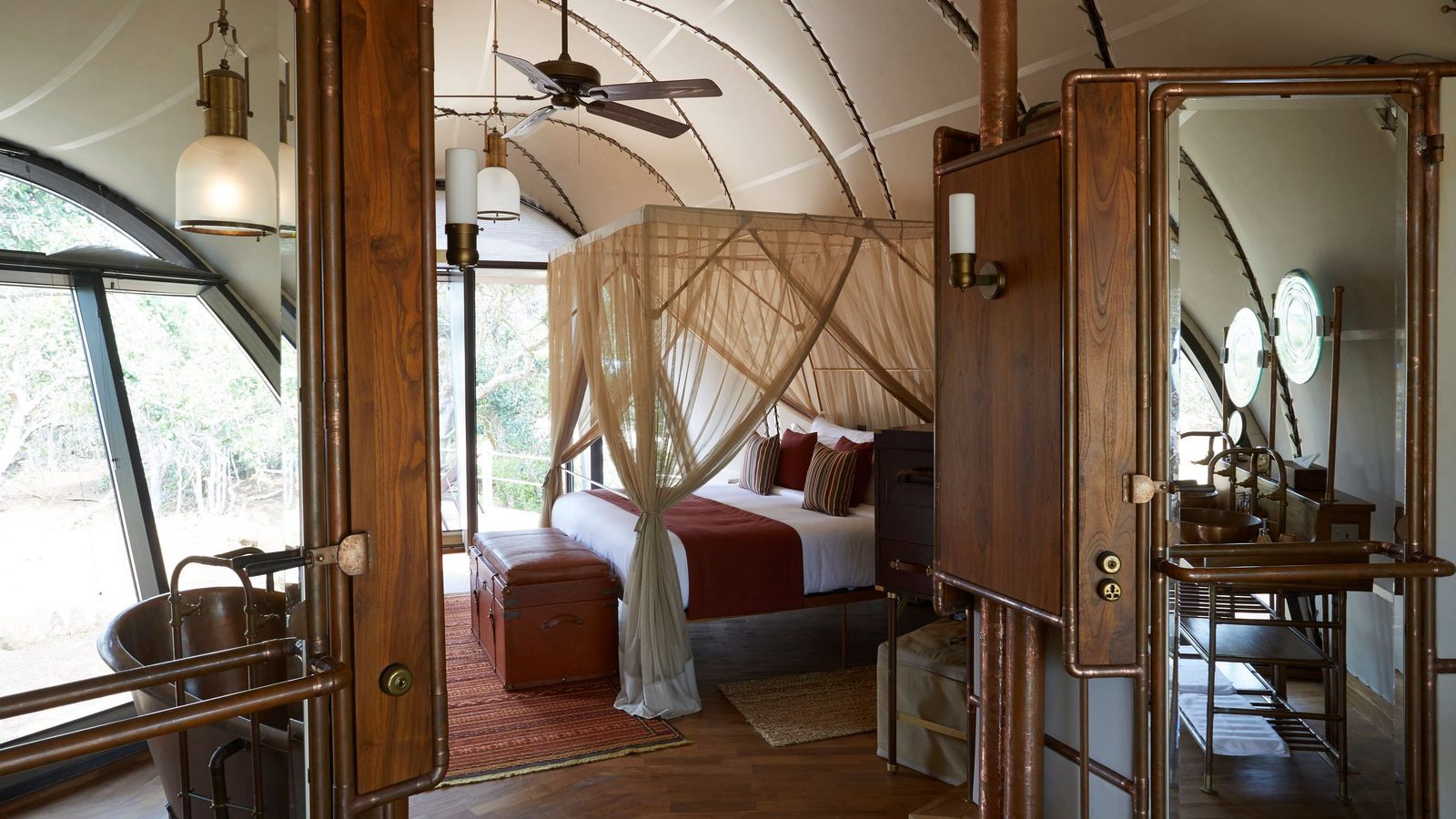 Wild Coast Tented Lodge interior