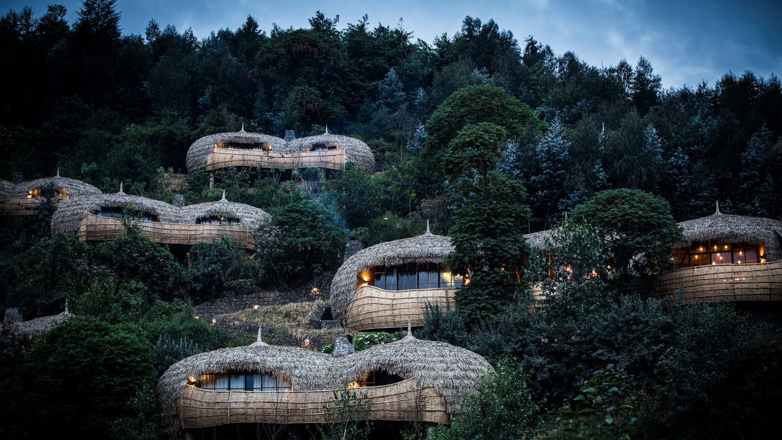 Wilderness Bisate Lodge interior